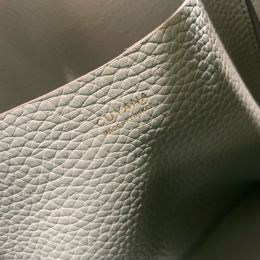 Cuyana Green Leather Satchel - Picture 3 of 11